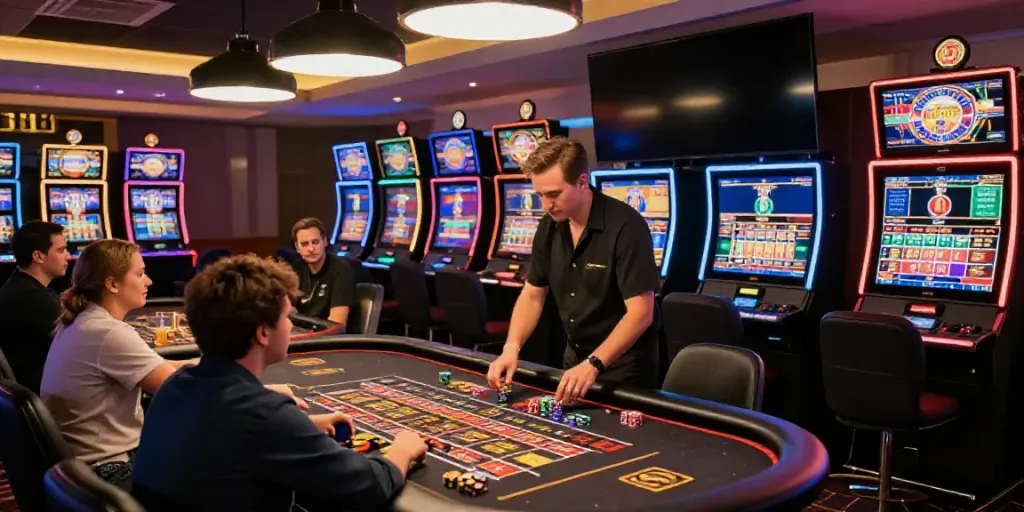 Dewalive Login live casino experience with vibrant dealer interaction and engaging gaming atmosphere.