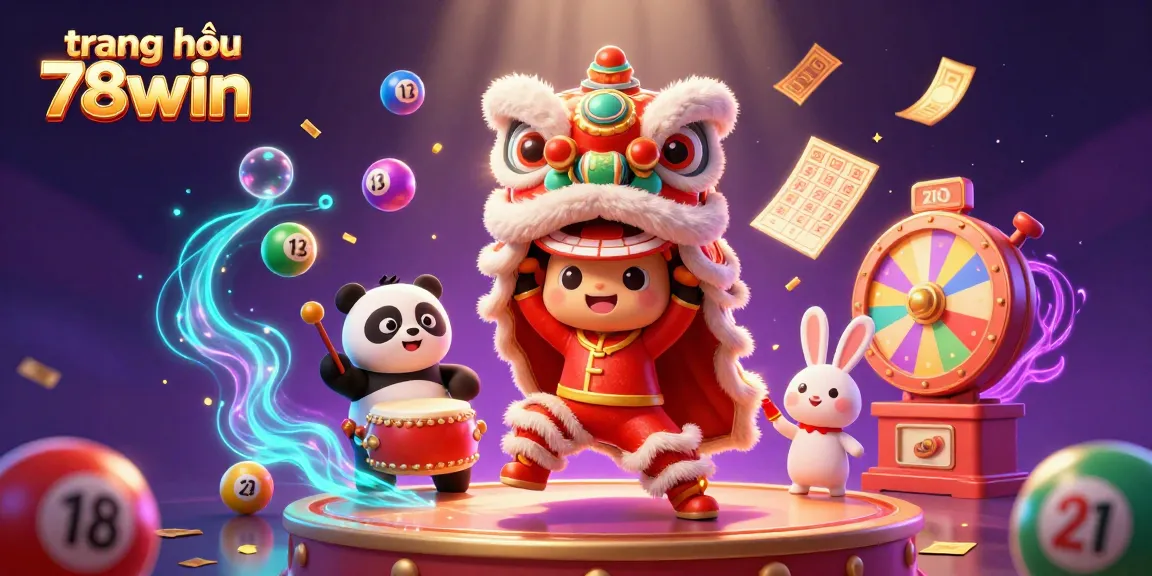 Experience the excitement at trang chủ 78win with vibrant lottery balls and thrilling casino gameplay elements.