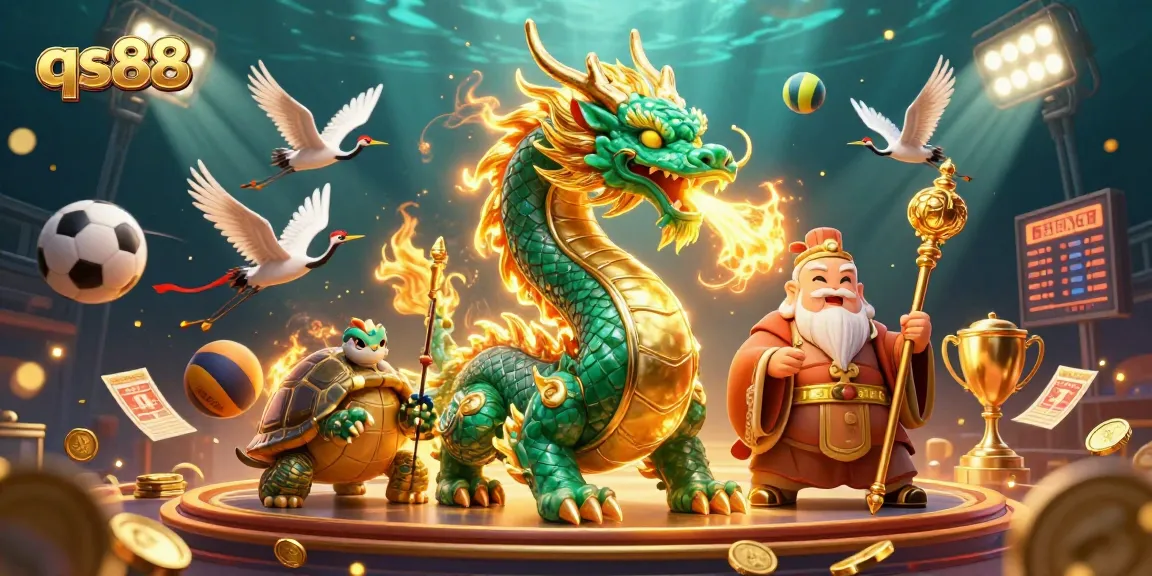 Experience thrilling gameplay at qs88 with vibrant 3D characters and dynamic casino elements.