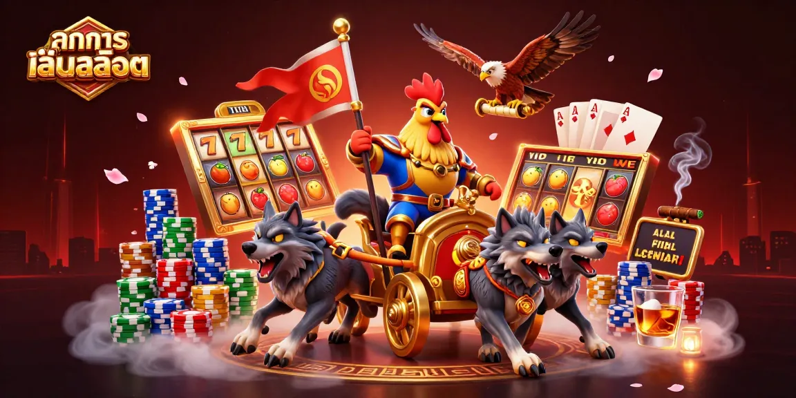 Mainkan ทดลองเล่นสล็อต dengan karakter unik dan simbol slot yang berkilau.