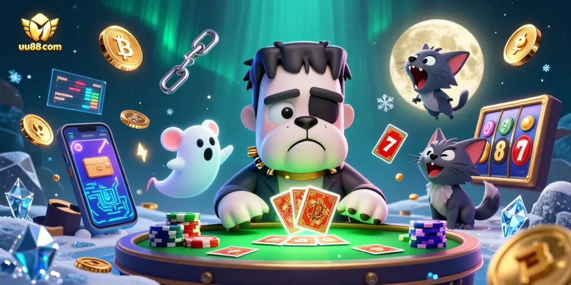 Engage with uu88 com at a lively casino scene featuring iconic characters and vibrant gaming elements.